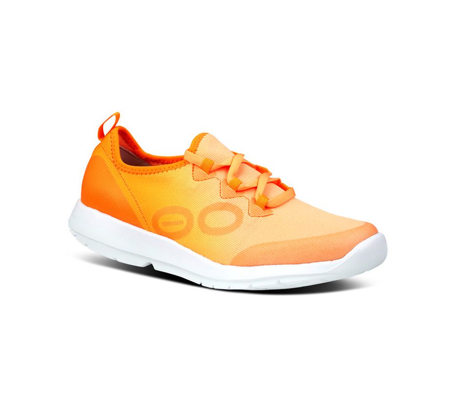 Oofos Women's Oomg Sport Ls Low - Sneakers Orange ( NBHMJ-2761 )